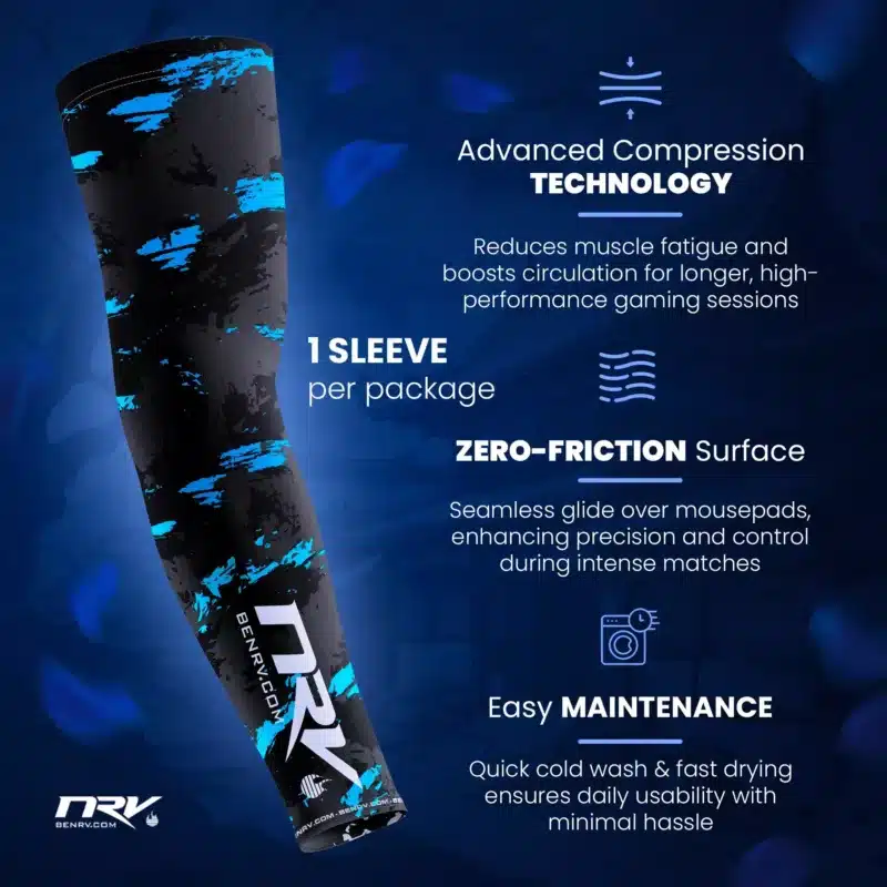 NRV Gaming Sleeve Esport Performance Material
