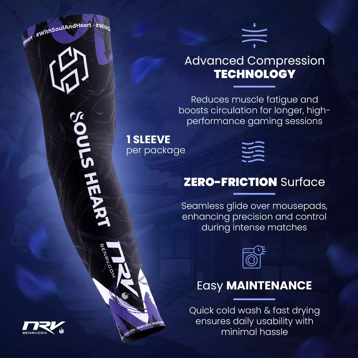 NRV Gaming Sleeve SoulsHeart 2026