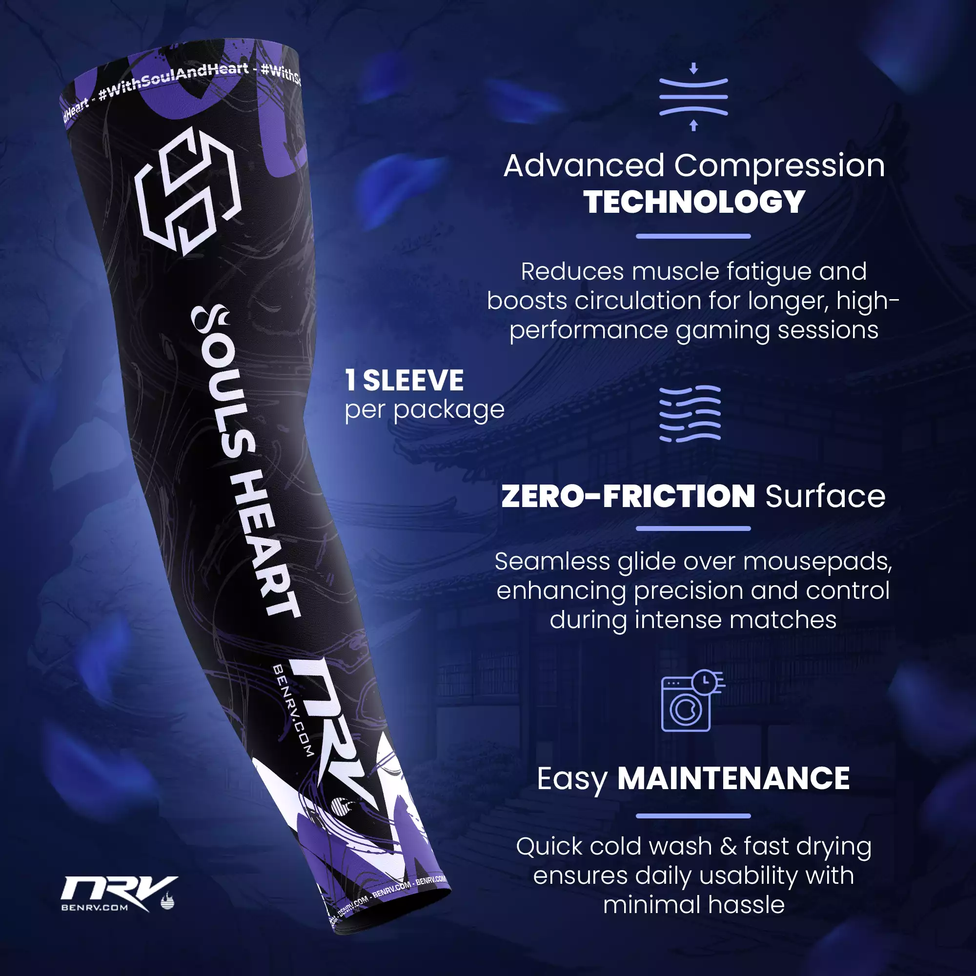 NRV Gaming Sleeve SoulsHeart 2026