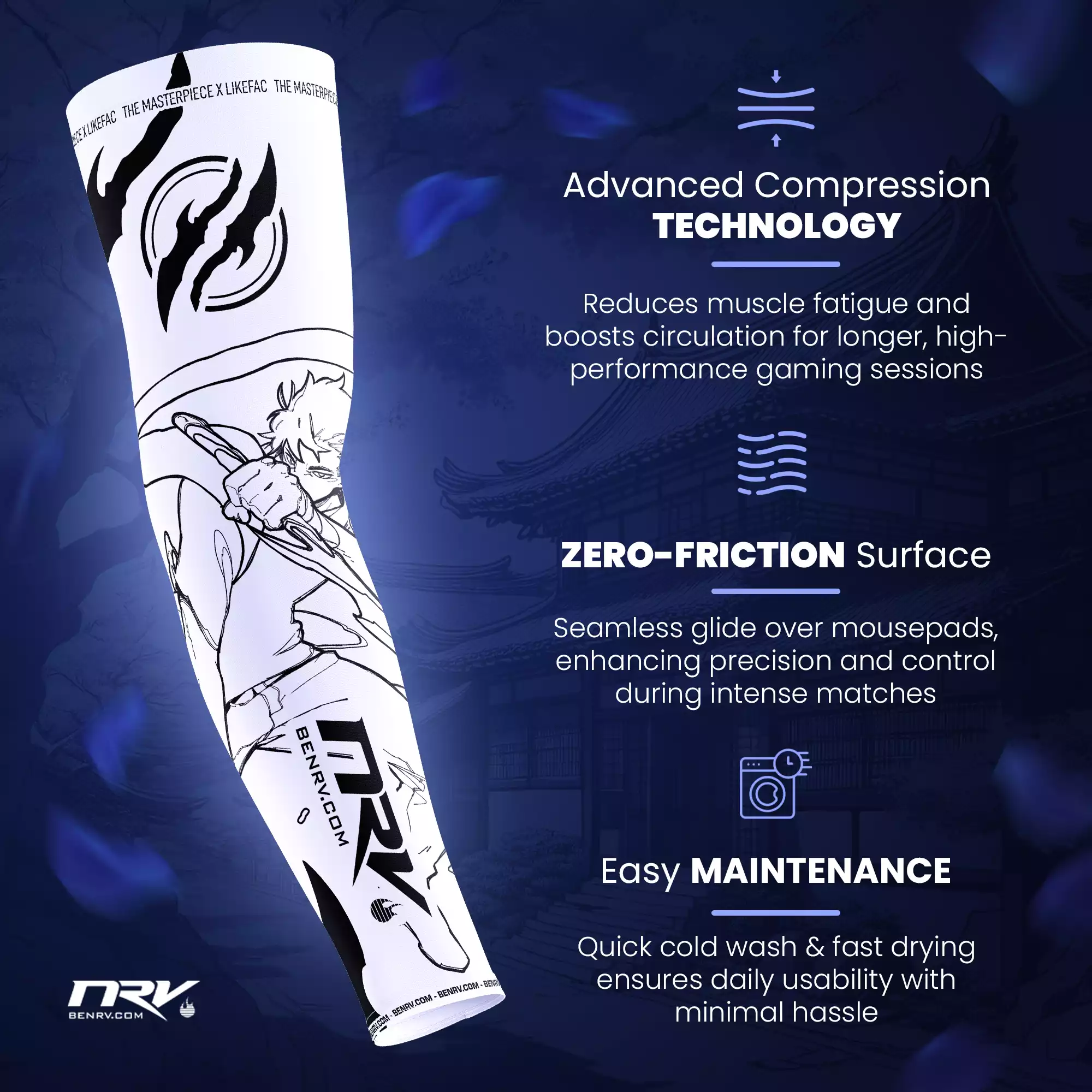 NRV Gaming Sleeve LikeFac Edition Wiro